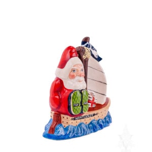 Nantucket Ship with Santa