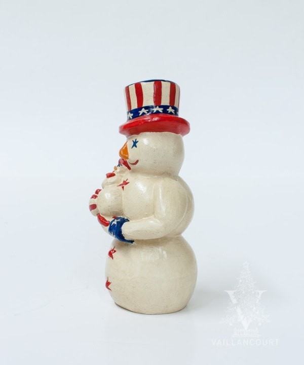 Patriotic Snowman with Baby, VFA Nr. 2010-66