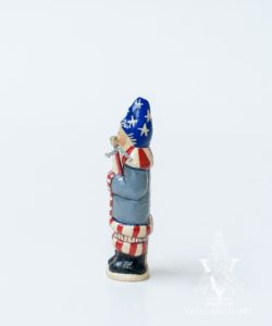 Tiny Patriotic Santa