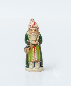 Tiny Père Fouettard in Red & Green