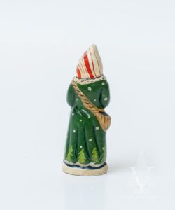 Tiny Père Fouettard in Red & Green