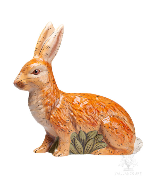 Rabbit with Leaves