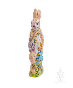 Rabbit with Umbrella and Egg Basket