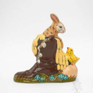 Small Egg with Rabbit in Boot
