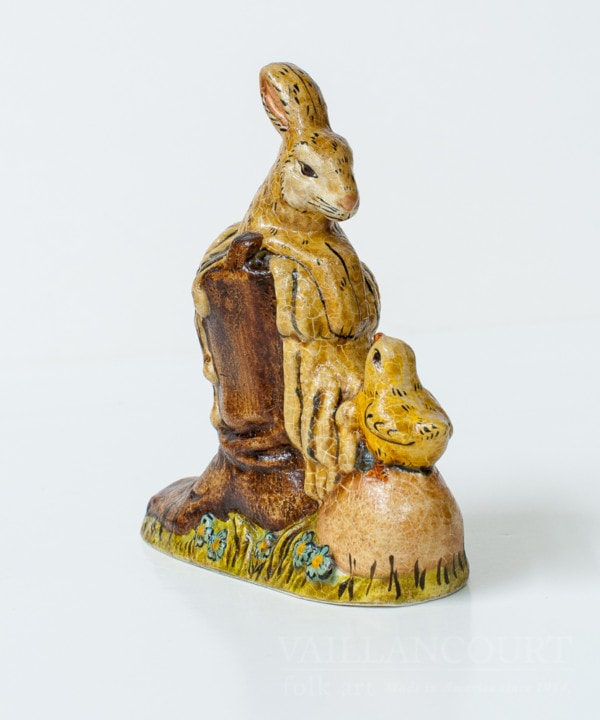 Small Egg with Rabbit in Boot