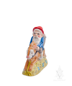 Gnome Riding Rabbit