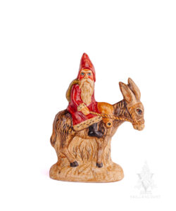 Kris Kringle Riding Mule