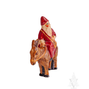 Kris Kringle on a Mule