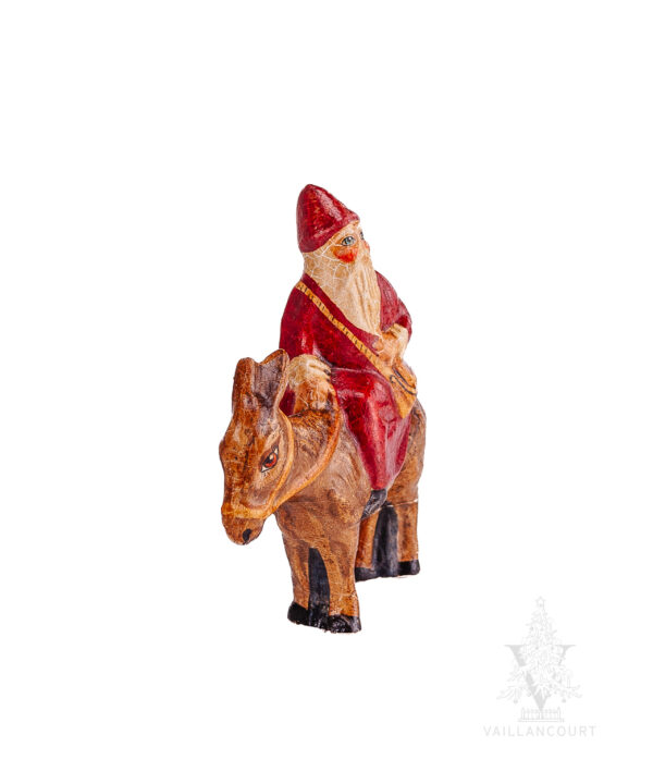 Kris Kringle on a Mule