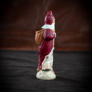 Victorian Father Christmas Carrying Doll