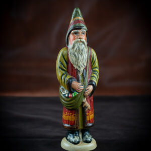 Weihnachtsmann Holding Rabbit