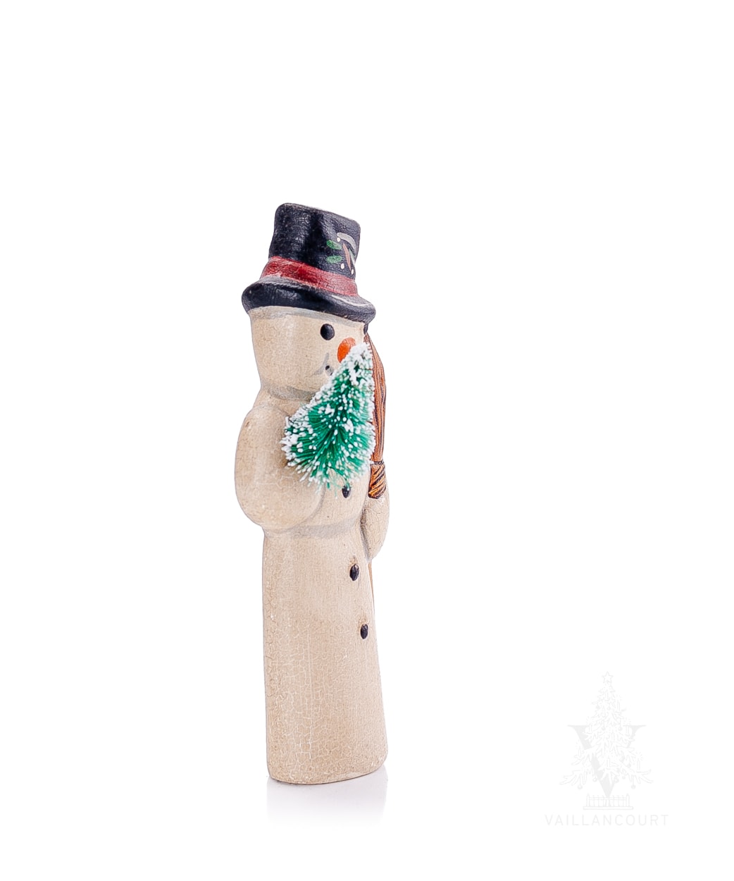 Snowman with Tree and Broom from Vaillancourt