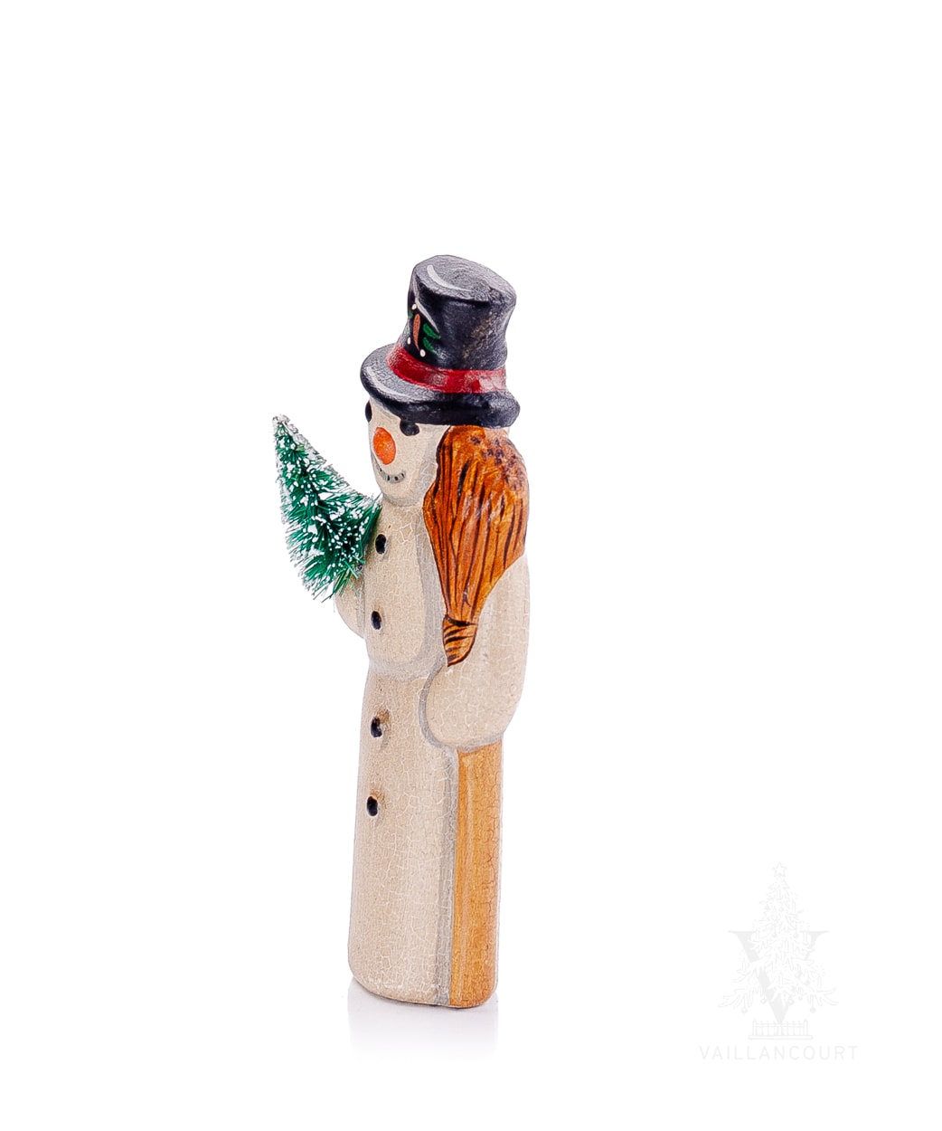 Snowman with Tree and Broom from Vaillancourt
