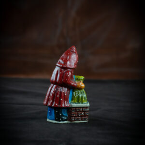 Father Christmas Stuffing Sack Down Chimney