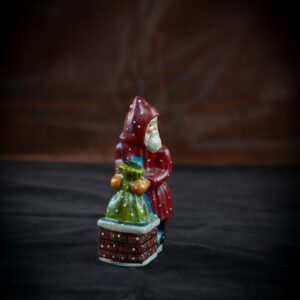 Father Christmas Stuffing Sack Down Chimney