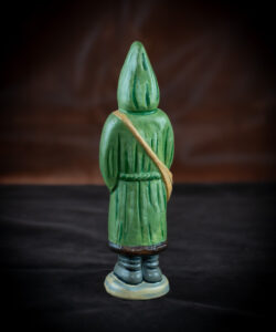 Seigal Santa in Green Coat
