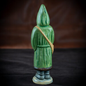 Seigal Santa in Green Coat