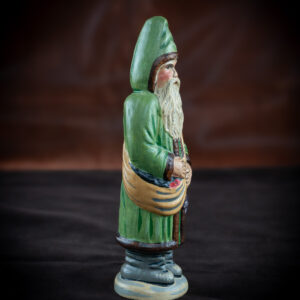 Seigal Santa in Green Coat