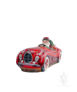 Santa in Red Jaguar