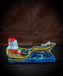 10th Anniversary Santa in Sleigh with Reindeer