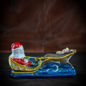 10th Anniversary Santa in Sleigh with Reindeer