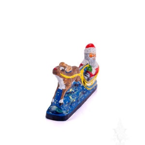 10th Anniversary Santa in Sleigh with Reindeer