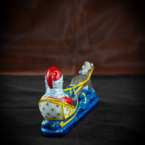 10th Anniversary Santa in Sleigh with Reindeer