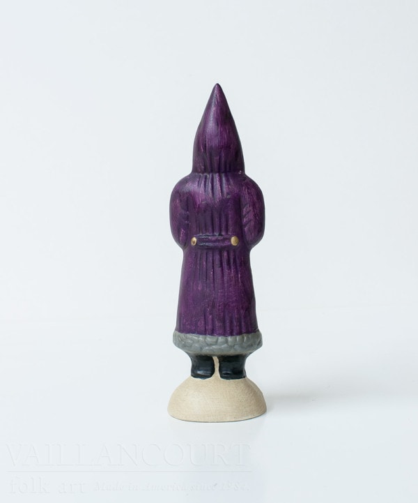 Purple Belsnickle with Grey Fur Trim (Piece of Starter Set)