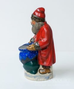 Santa with Moon and Star Sack