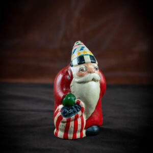 Santa with Switches Behind Back