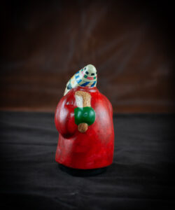 Santa with Switches Behind Back