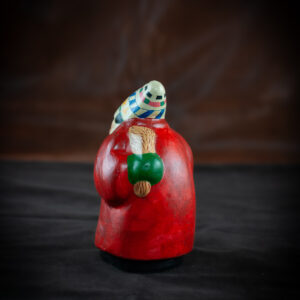 Santa with Switches Behind Back