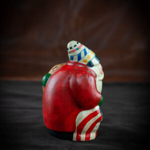 Santa with Switches Behind Back