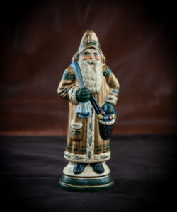 Father Christmas in Gold Coat