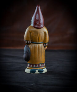 Belsnickle in Yellow Ocre Coat