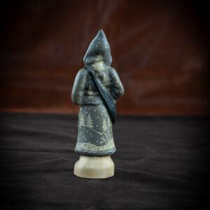 Father Christmas with Snowy Grey Coat