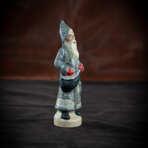 Father Christmas with Snowy Grey Coat