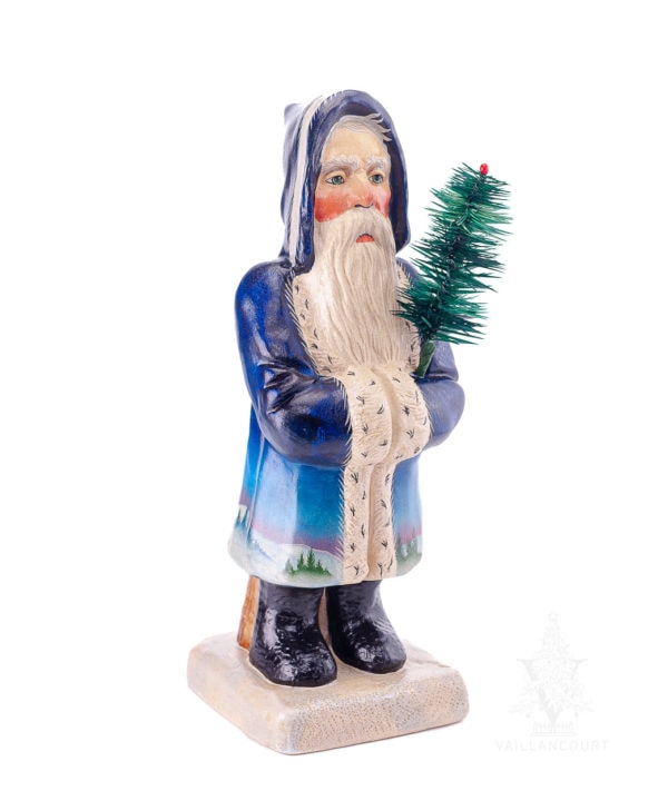 Blue Father Christmas Banquet Ice Cream Mould