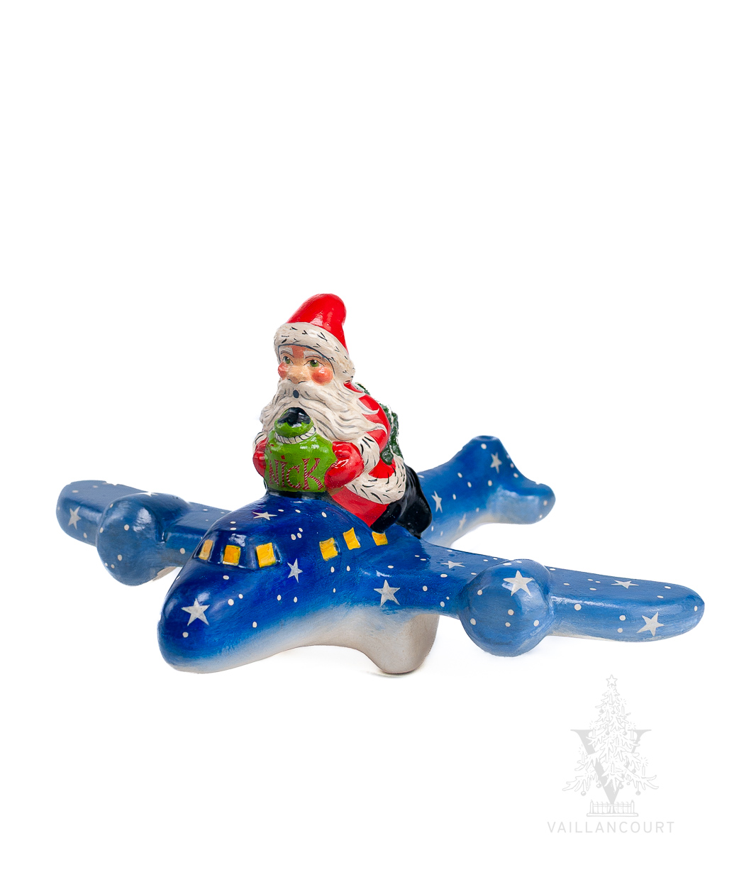 Saint Nick on a Plane