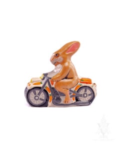 Rabbit Riding Motorcycle