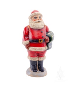 Santa Holding Star Blanket
