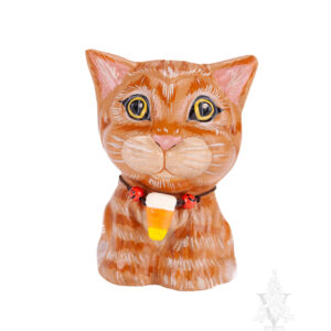 Tiger Kitty with Candy Corn Necklace for & Friends