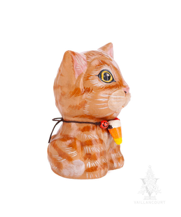 Tiger Kitty with Candy Corn Necklace for & Friends