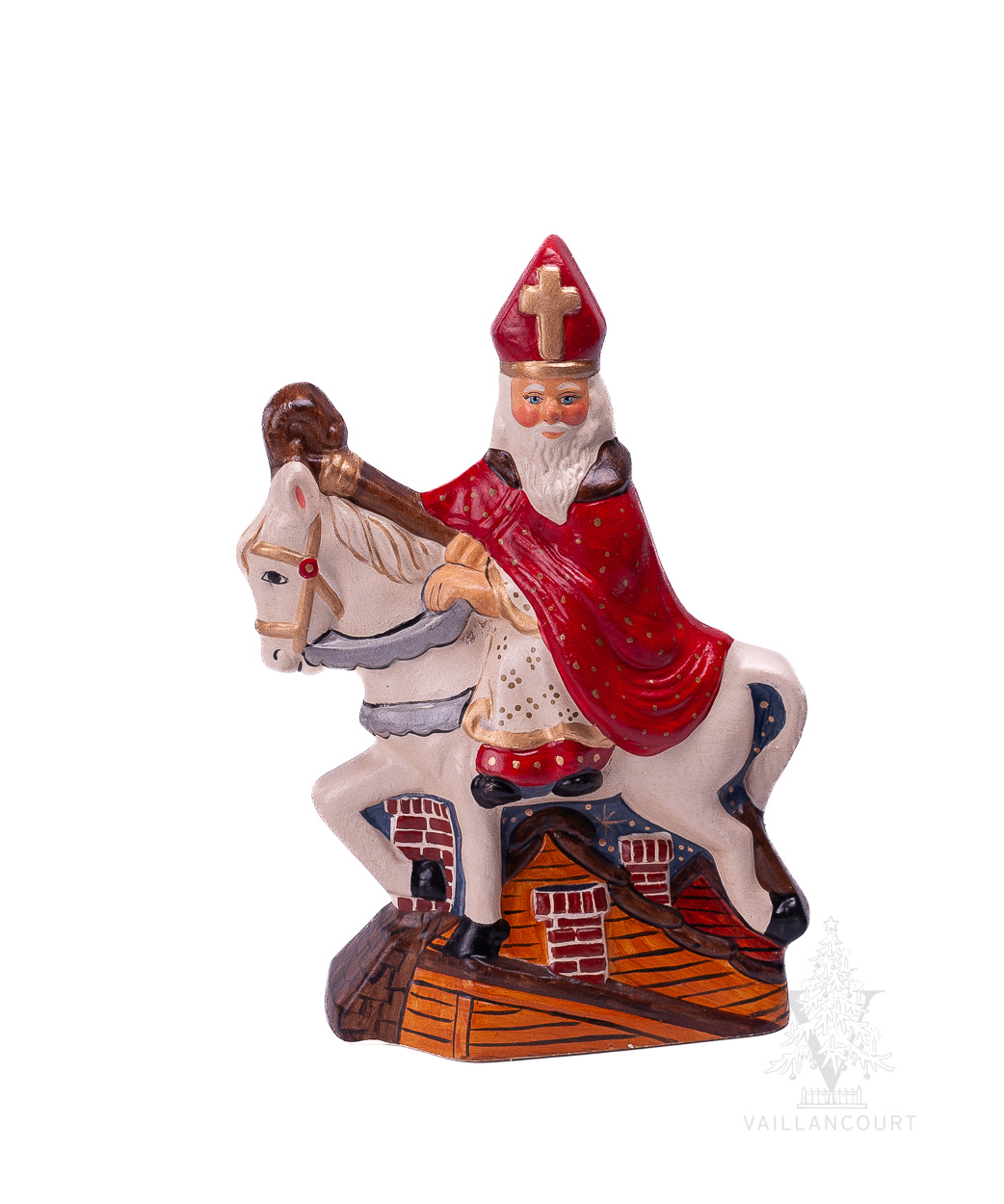 Dutch Saint Nick on Rooftop