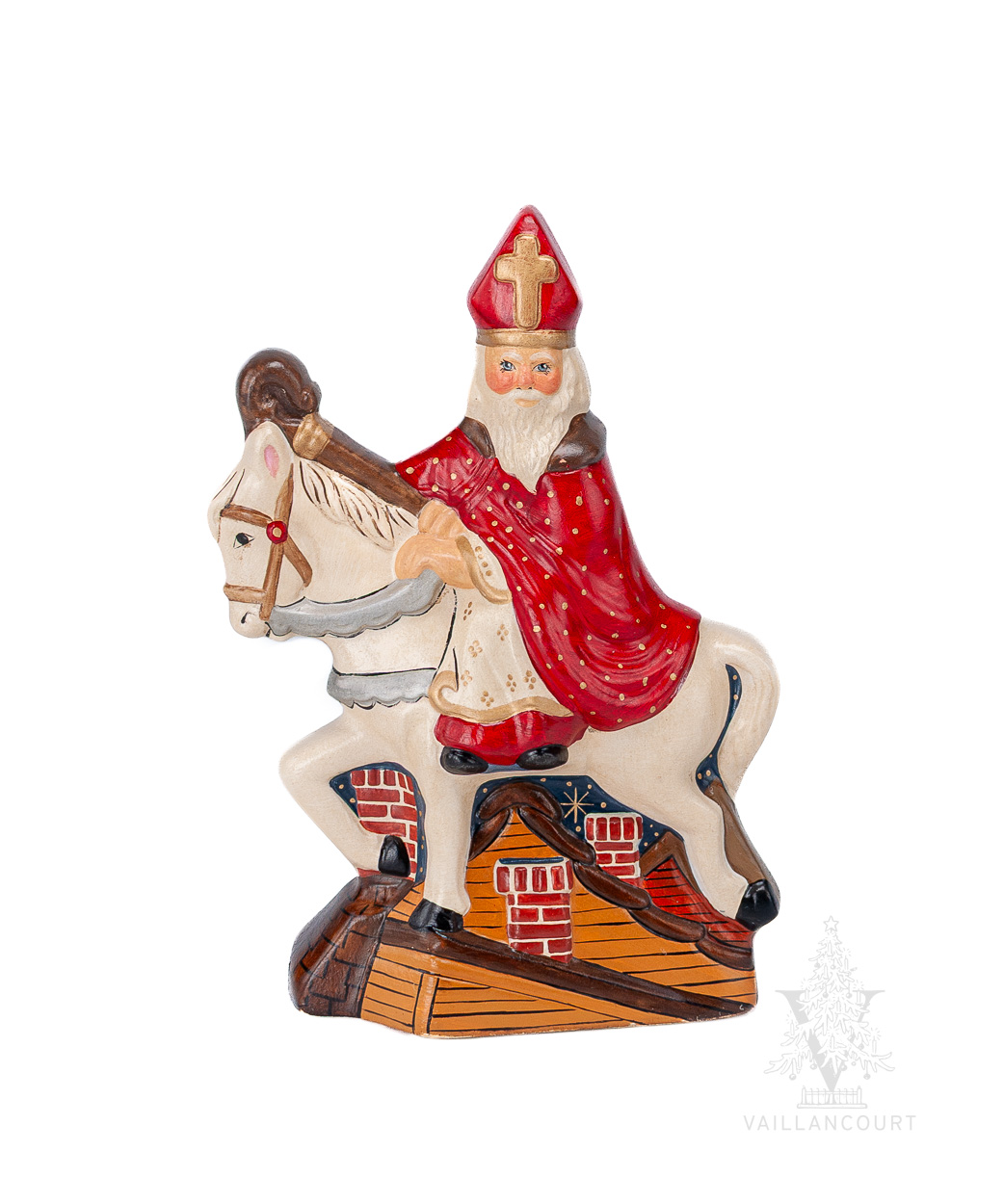 Dutch Saint Nick on Rooftop