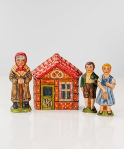 Hansel, Gretel, Witch, and House (4 piece set)