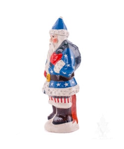 Civil War Stars and Stripes Santa