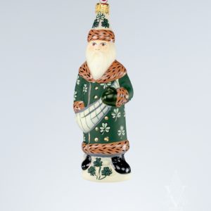 Irish Santa Ornament