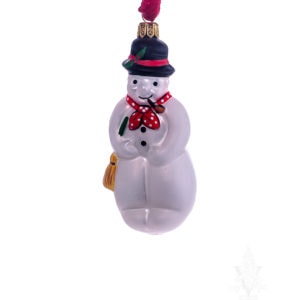 Garfunkel The Snowman With Pipe and Scarf