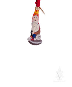 Father Christmas on Snail (Hanger)